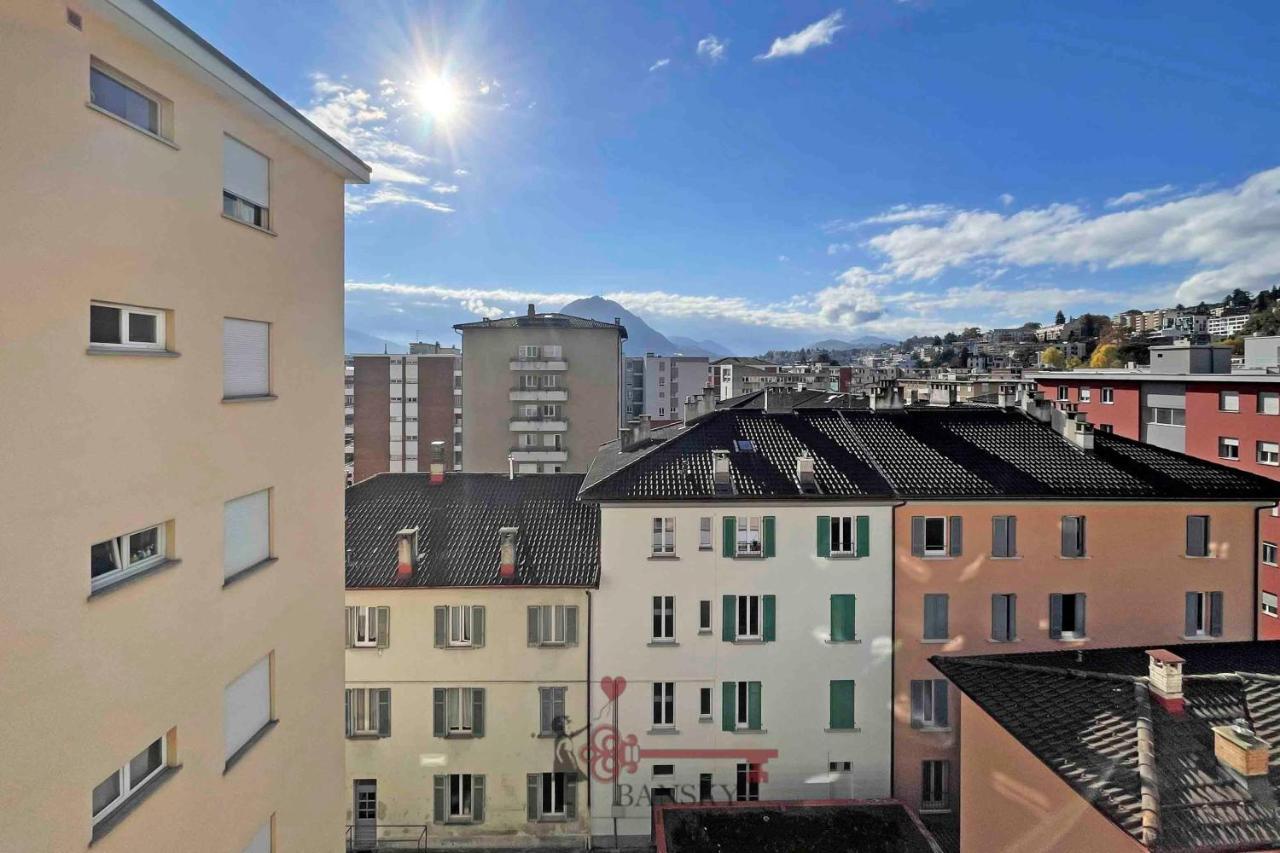Modern Boho Style Suite In Lugano City -By Easylife Swiss Exteriör bild