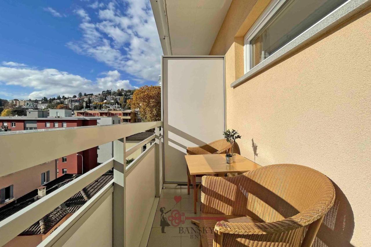 Modern Boho Style Suite In Lugano City -By Easylife Swiss Exteriör bild